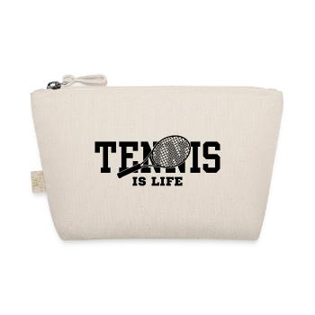 tennis is life - Organic Pouch - nature - Front