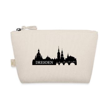 Dresden Skyline - Bio-Täschchen - Natur - Vorne