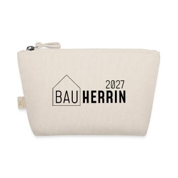 Bauherrin 2027 - Bio-Täschchen - Natur - Vorne