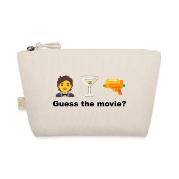 Das Cocktail-Abenteuer des Spions – Rate mal, Film oder Film - Bio-Täschchen - Natur - Vorne