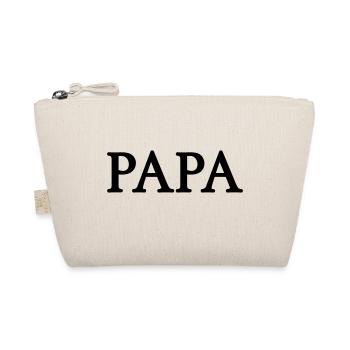 papa (1c) - Bio-Täschchen - Natur - Vorne