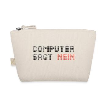 computer sagt nein 2 - Bio-Täschchen - Natur - Vorne
