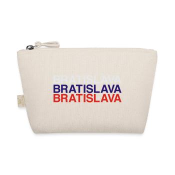 BRATISLAVA Slovakia Slovakia Flag - Organic Pouch - nature - Front