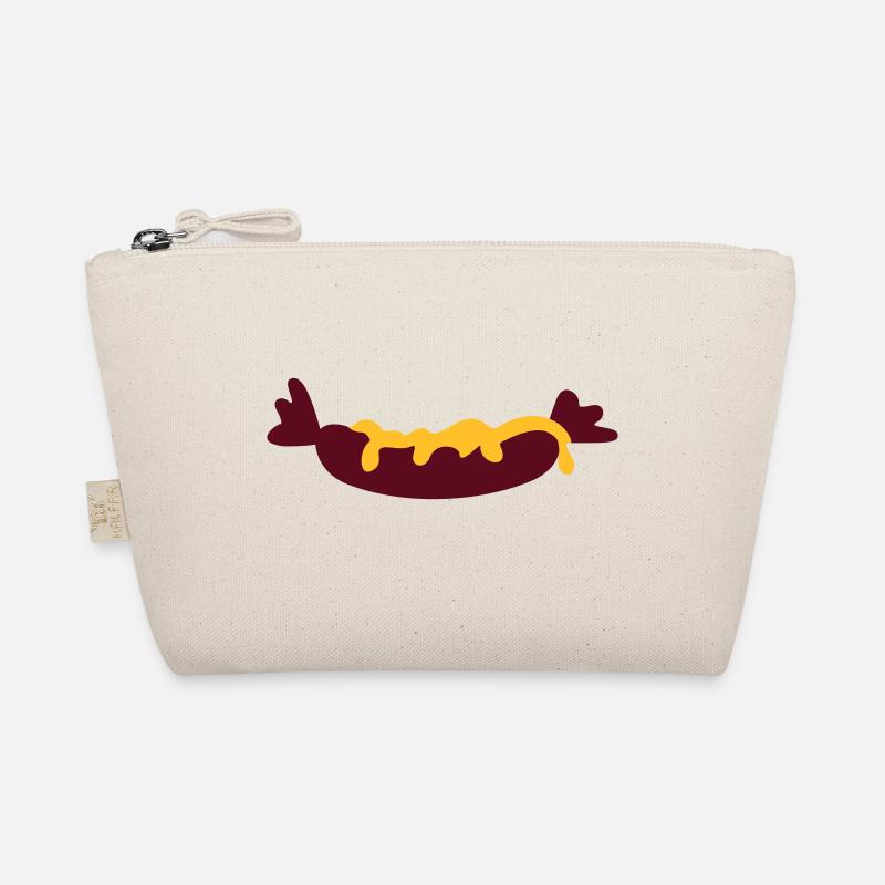 Wurst mit Senf / sausage with mustard (2c) Bio-Täschchen