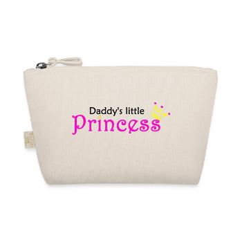 Daddy's Little Princess Rosa - Bio-Täschchen - Natur - Vorne