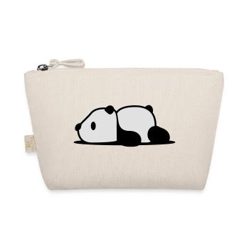 Panda - Bio-Täschchen - Natur - Vorne