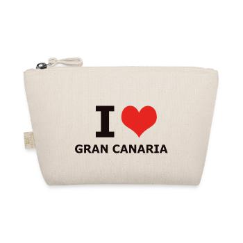 I LOVE GRAN CANARIA - Organic Pouch - nature - Front