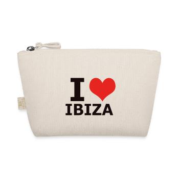 IBIZA I LOVE IBIZA - Bio-Täschchen - Natur - Vorne