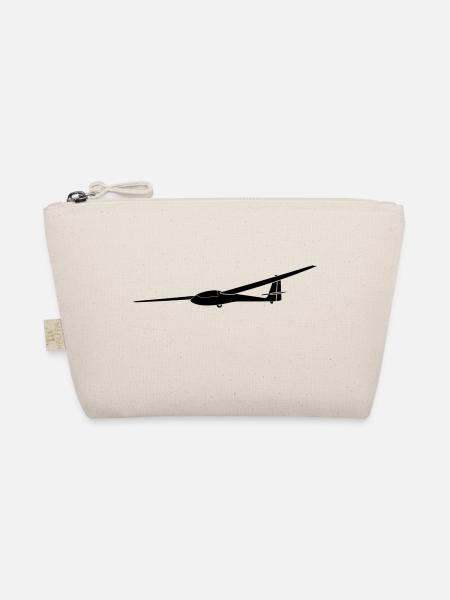 ASW 15 Segelflugzeug - Bio-Täschchen - Natur