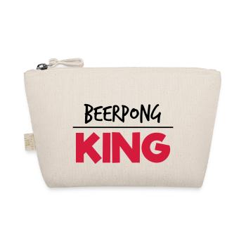 Beerpong King - Bio-Täschchen - Natur - Vorne