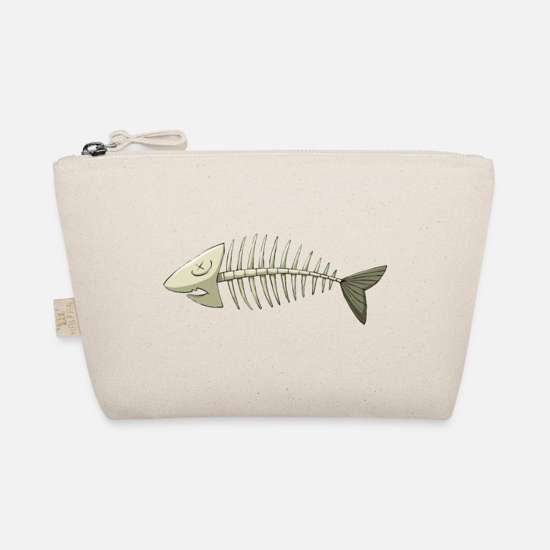 fischgräte - Bio-Täschchen - Natur