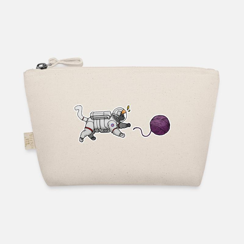 Astronaut cat Organic Pouch