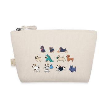 chiens mignons - Trousse biologique - nature - Devant