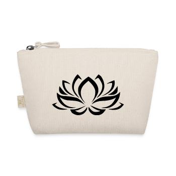 Lotus Blume abstrakt - Bio-Täschchen - Natur - Vorne
