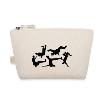 break dancing - Organic Pouch - nature - Front