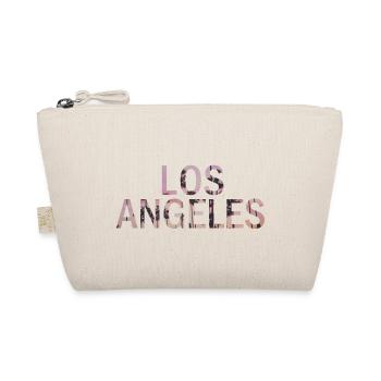 Los Angeles Schriftzug - Bio-Täschchen - Natur - Vorne