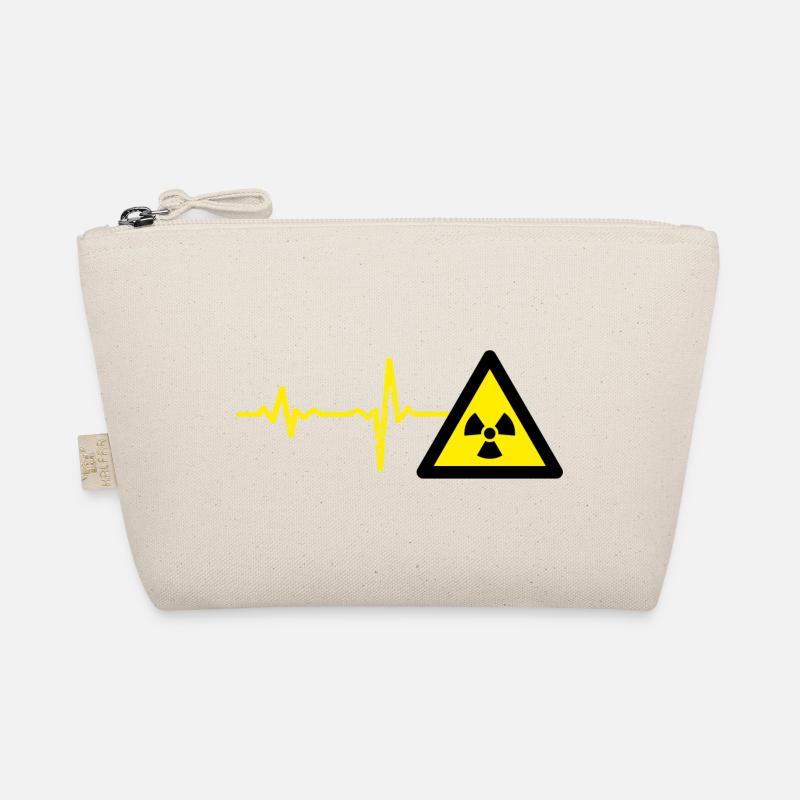 Gift Heartbeat Atom Physicist Organic Pouch