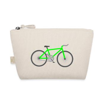 Fixie Fahrrad - Bio-Täschchen - Natur - Vorne