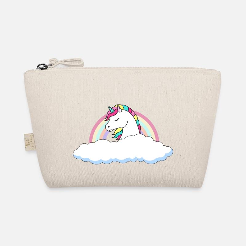 Unicorn above the clouds Organic Pouch