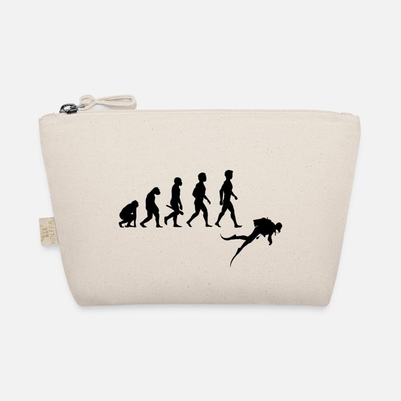 taucher tauchen diver diving unterwasser evolution Bio-Täschchen