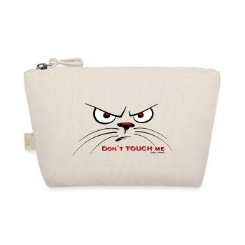 Don`t touch me. GirlPower, womancontest - Bio-Täschchen - Natur - Vorne