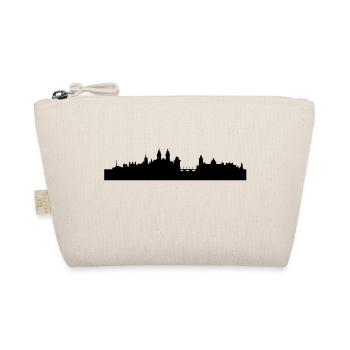 Skyline Prag - Bio-Täschchen - Natur - Vorne