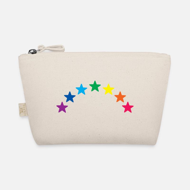 Rainbow Stars Organic Pouch