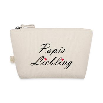 Bébé chéri de papa Cadeau de naissance enceinte - Trousse biologique - nature - Devant