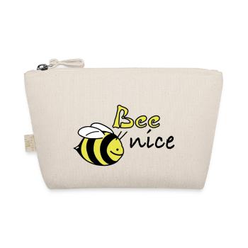 bee nice - Bio-Täschchen - Natur - Vorne