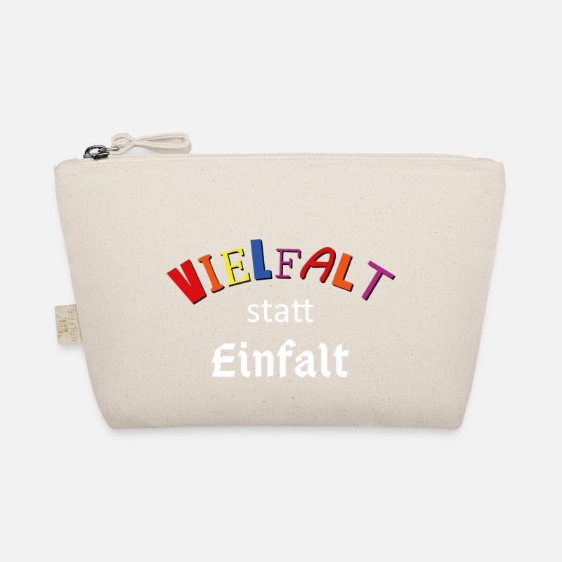 Vielfalt statt Einfalt Bio-Täschchen