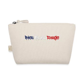 BLUE WHITE RED TAGG - Organic Pouch - nature - Front