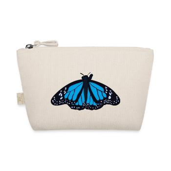 Blue admiral butterfly butterfly insect - Organic Pouch - nature - Front