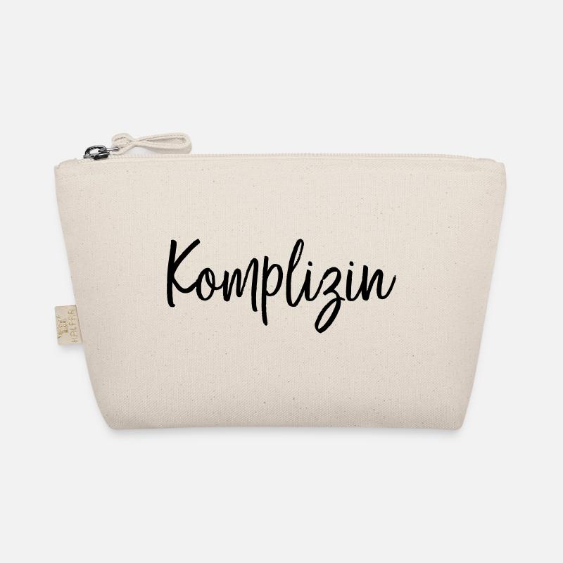 Komplizin Freundin Partnerin Geschenk Bio-Täschchen