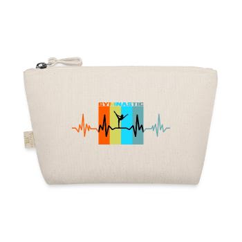 Cadeau rétro de rythme cardiaque de gymnastique - Trousse biologique - nature - Devant