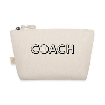 Basketball Coach Logo Design - Trousse biologique - nature - Devant