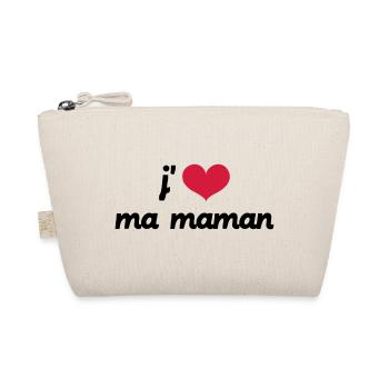 J'aime ma Maman - Trousse biologique - nature - Devant