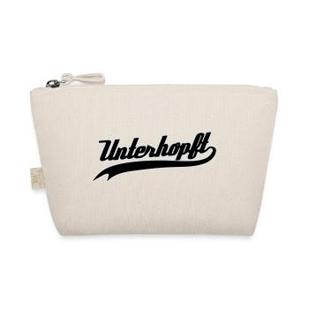 Unterhopft - Funny Bavarian Beer / Humor Slogan - Organic Pouch - nature - Front