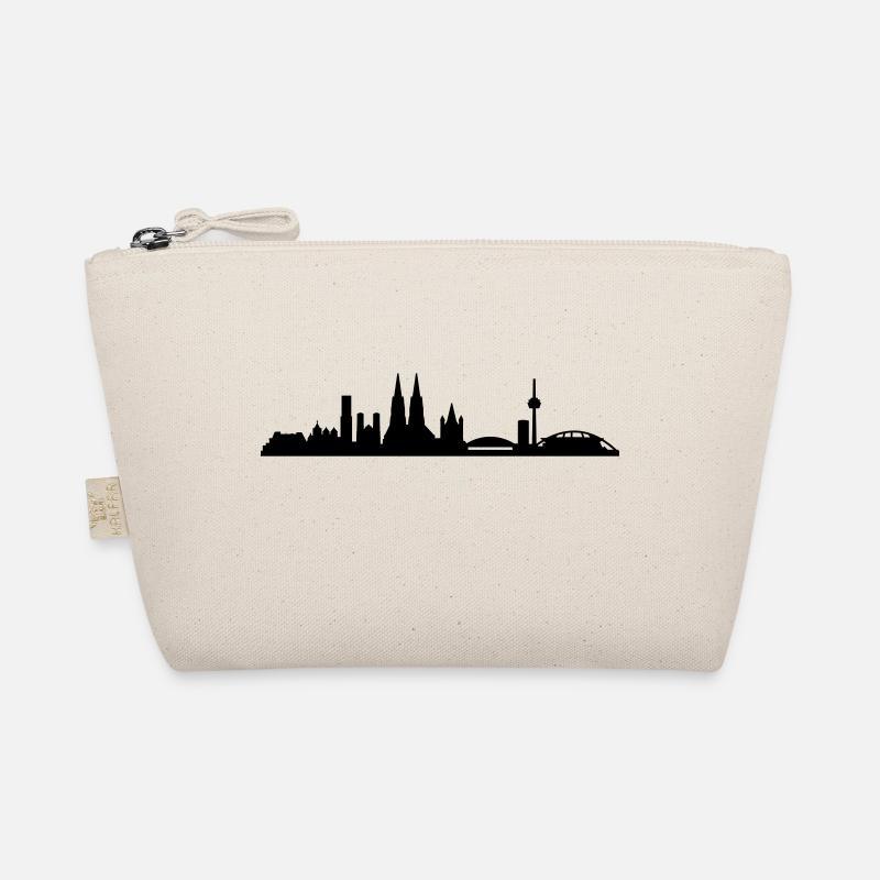 Skyline - Köln - Bio-Täschchen - Natur