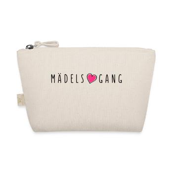 maedels herz gang - Bio-Täschchen - Natur - Vorne