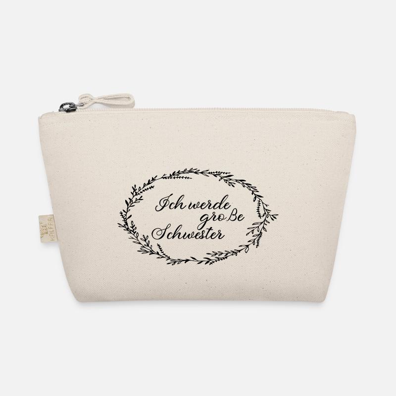 Ich werde grosse Schwester Bio-Täschchen