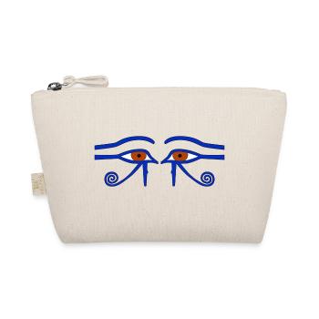 Amulette de protection. Aussi : Œil d’Horus. L'« Œil Saint » - Trousse biologique - nature - Devant