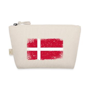 Dänemark Flagge - Bio-Täschchen - Natur - Vorne