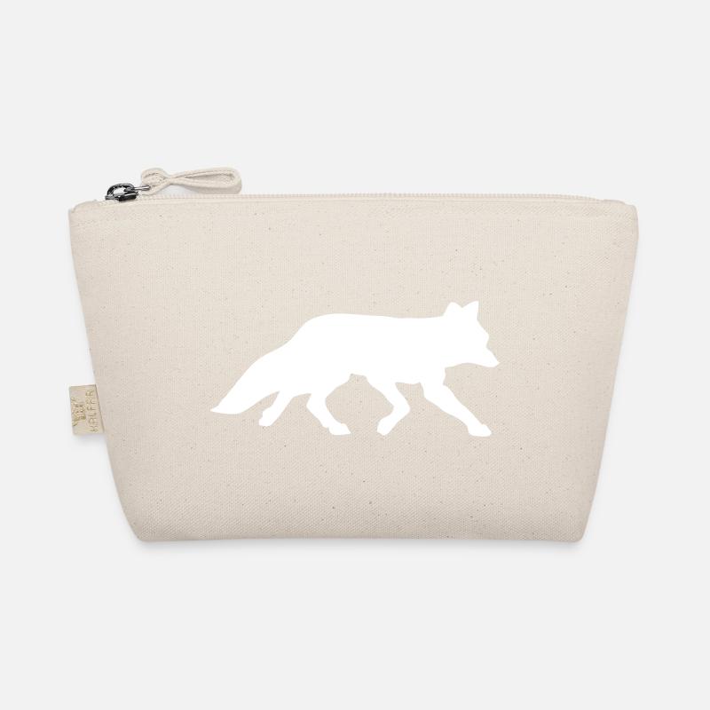 fox silhouette Organic Pouch