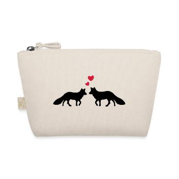 Renards amoureux / Renard amoureux / Amoureux - Trousse biologique - nature - Devant