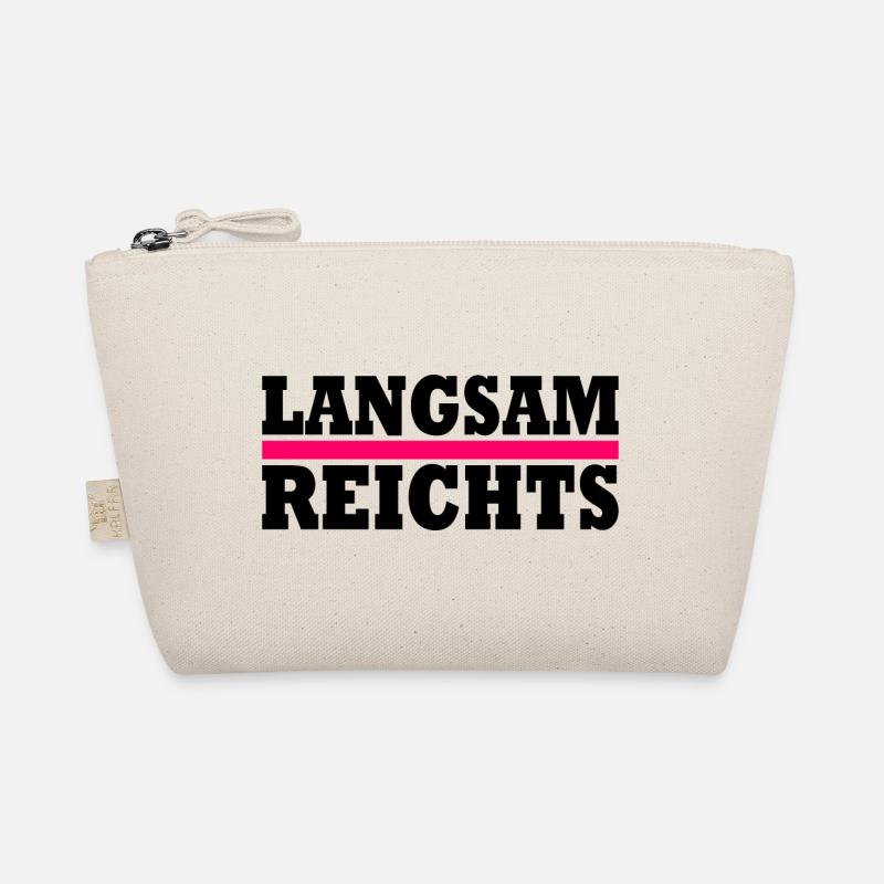 LANGSAM REICHTS Bio-Täschchen