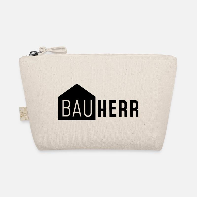 Bauherr mit Haus Bio-Täschchen