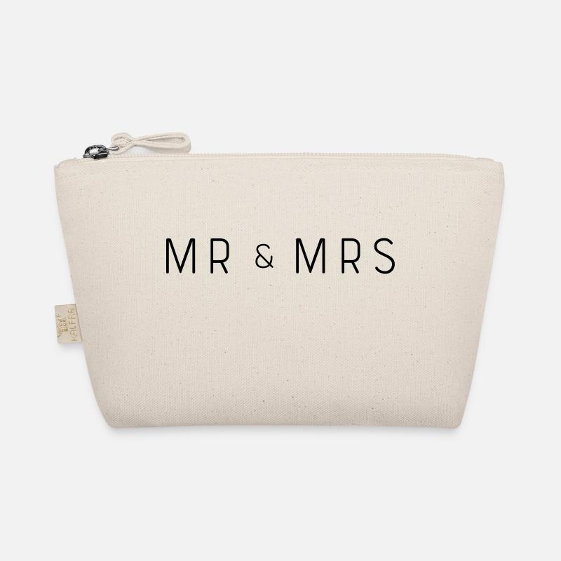 Mr and Mrs - Bio-Täschchen - Natur