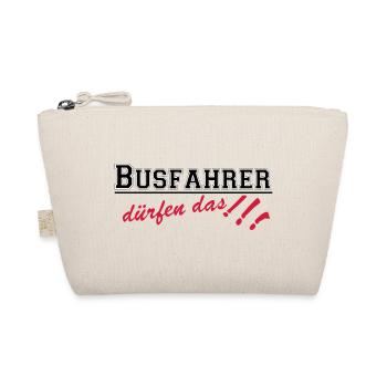 Busfahrer Bus Omnibus Kraftfahrer dürfen...(25) - Bio-Täschchen - Natur - Vorne
