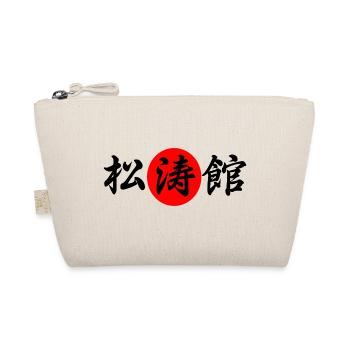 Shotokan Karate Kanji rote Sonne Japan - Bio-Täschchen - Natur - Vorne