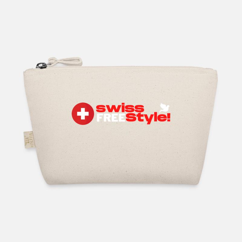 Swiss FREEE style! - Bio-Täschchen - Natur